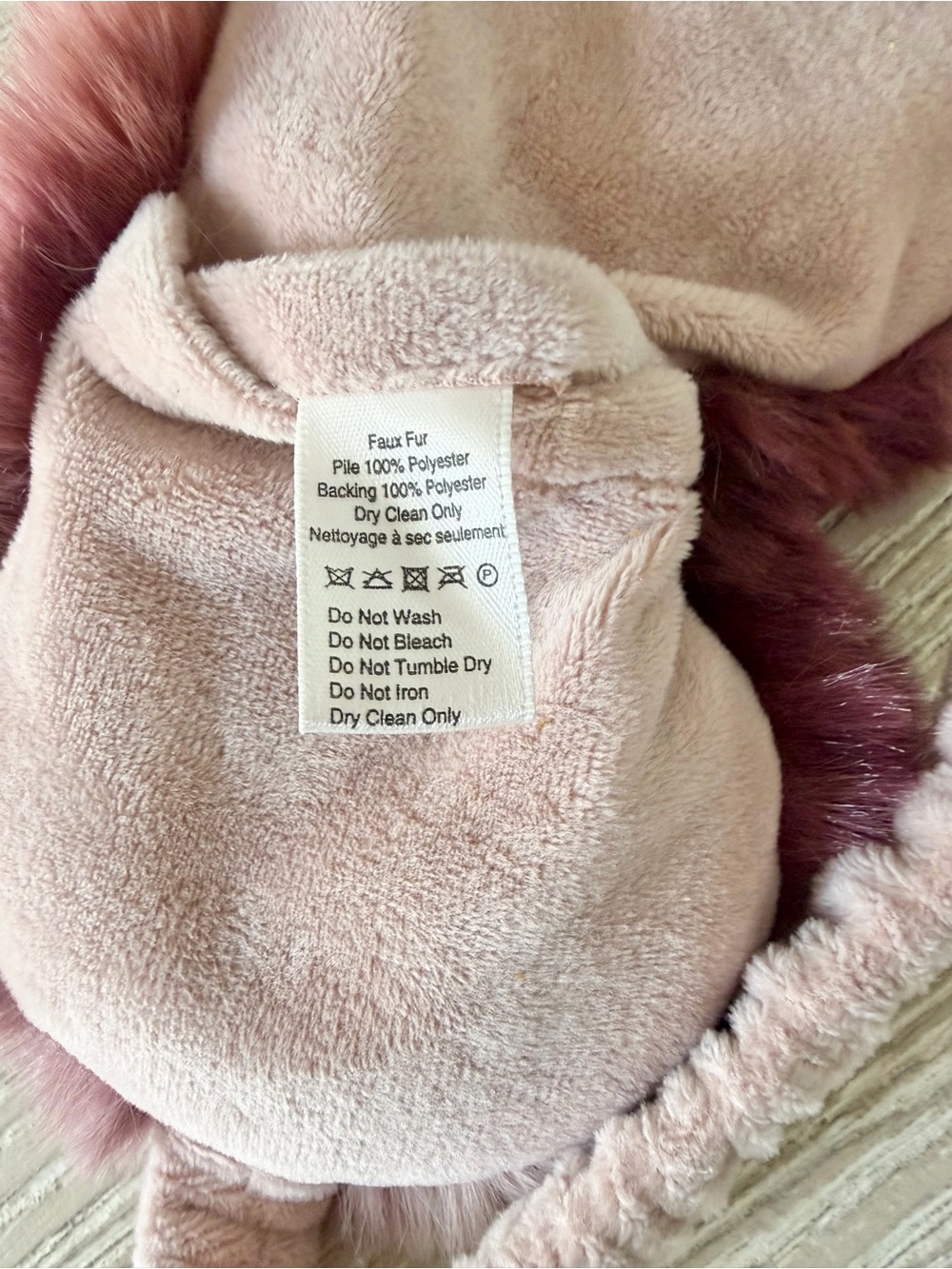 Anthropologie Luxe Dyed Faux Fur Weighted Eye Mask, NEW - Picture 7 of 7